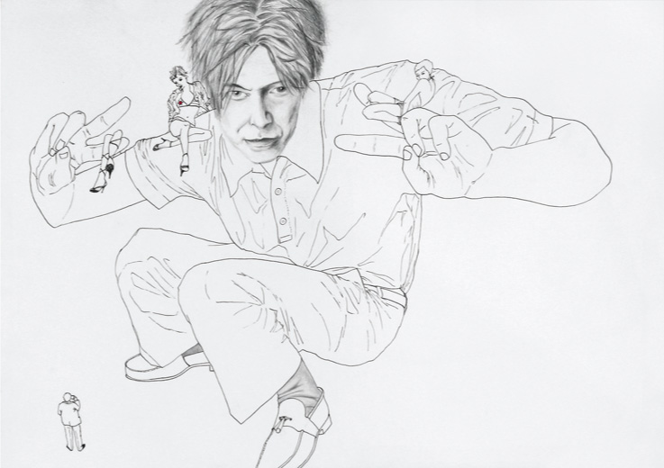 D.B. - Ink and colored pencils on paper - 42x59,4cm