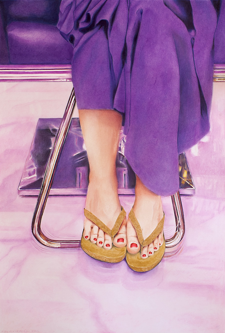 ALL DAY LONG. ON A CHAISE LONGUE